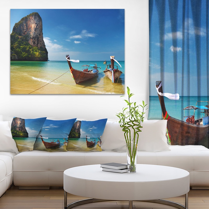 Andaman Sea Tropical Beach - Photography Canvas Print
