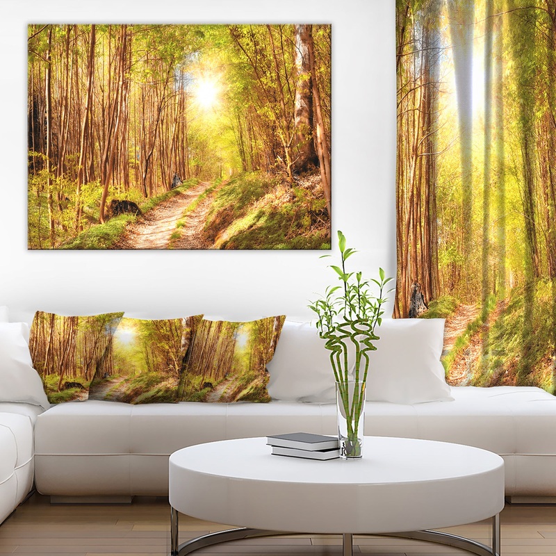 Autumn in Denmark Photo- Landscape Canvas Print