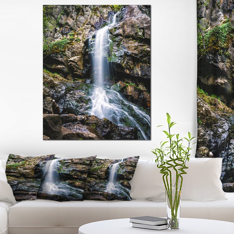 Waterfall in Sofia Bulgaria - Landscape Art Print Canvas