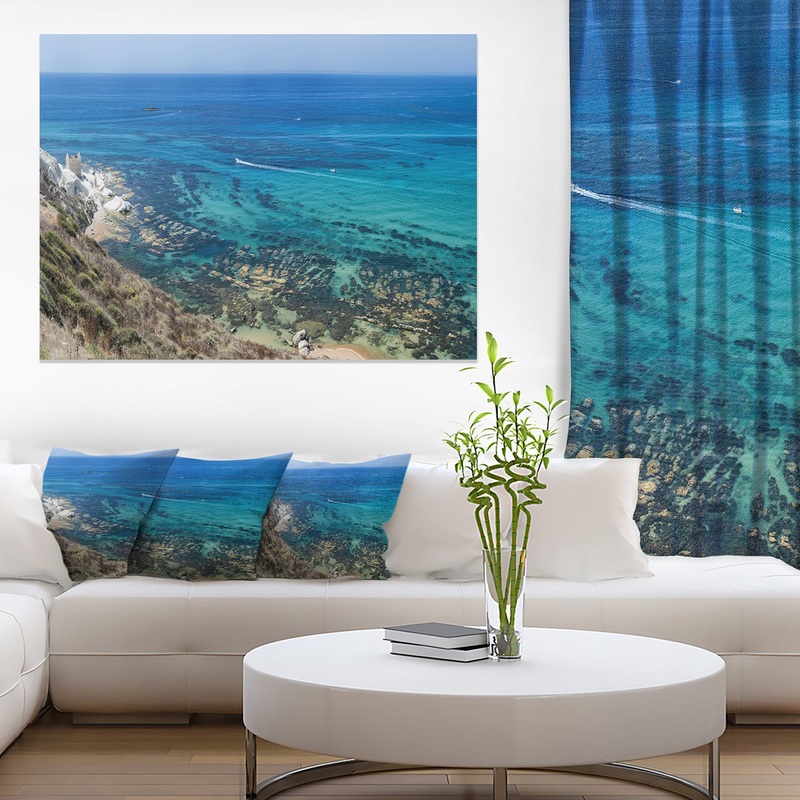 White Tip Agrigento in Sicily Italy - Landscape Print Wall Artwork