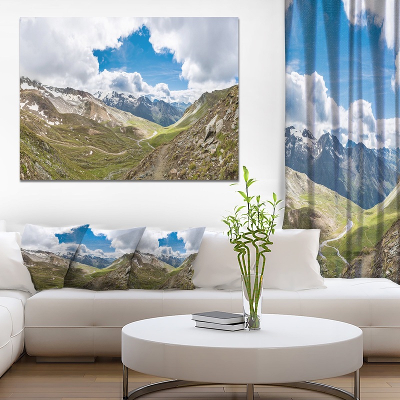 Valley with Opening in Sky - Modern Landscpae Wall Art